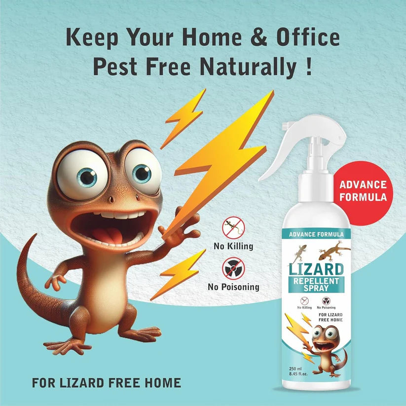 Lizard Repellent Spray (PACK OF 2)