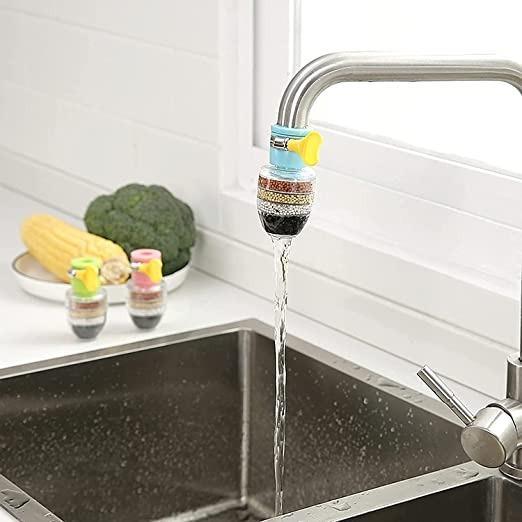 Glowwmint Activated Carbon Faucet Water Filter – Pack of 2