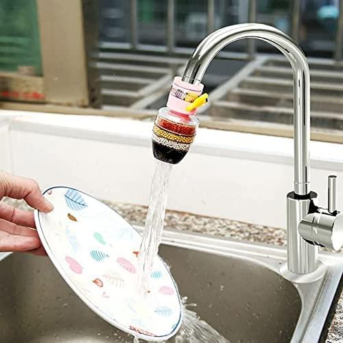 Glowwmint Activated Carbon Faucet Water Filter – Pack of 2