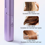Portable Mini Cordless Hair Straightener – Hot Comb