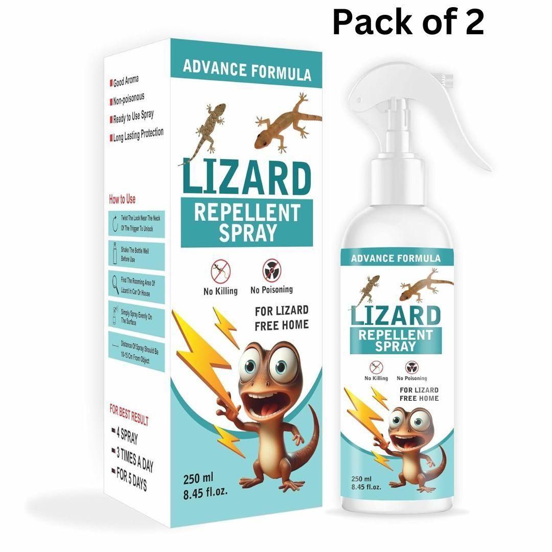 Lizard Repellent Spray (PACK OF 2)