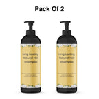 Long-Lasting Natural Hair Dye Shampoo | Ammonia & Peroxide Free Color | 100ML (Pack of 2)